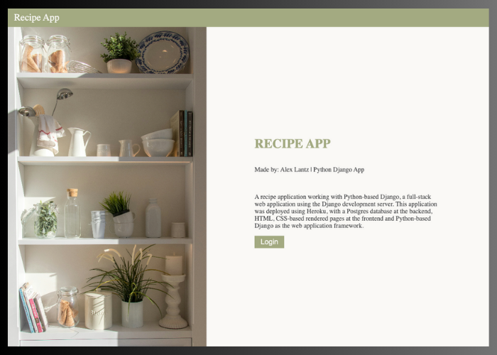 screen shot of my Meet App