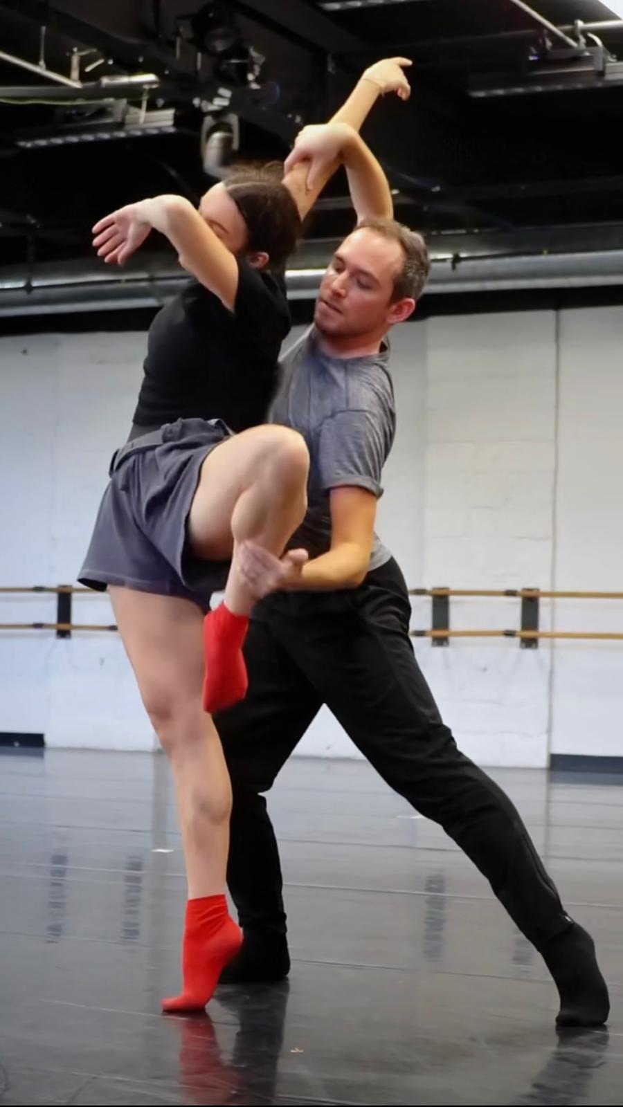 a picture of me dancing